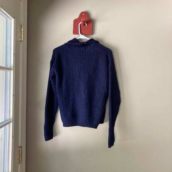 Urban Outfitters Kimchi Blue Blue Wrap Sweater XS NWT - Picture 4 of 6